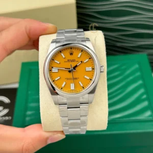 Rolex Oyster Perpetual 126000-0004 36mm Yellow Dial – VIP Version - Görsel 3