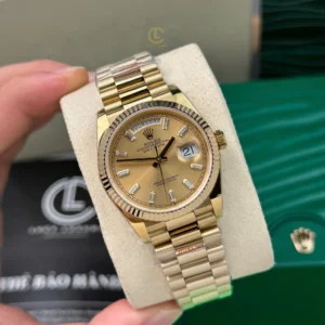 Rolex Day Date 128238-0132 champagne Dial Yellow Gold – VIP Version - Görsel 3