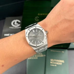 Audemars Piguet Royal Oak 15400ST 41mm Grey Dial Steel – VIP Version - Görsel 8