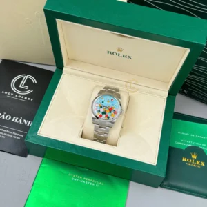 Alternative view of Rolex Oyster Perpetual M126000-0009 36mm elebration Dial – VIP Version