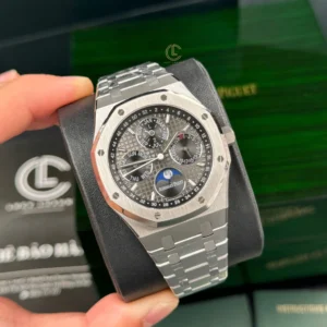 Alternative view of Audemars Piguet Royal Oak Perpetual Calendar 26609TI.OO.1220TI.01 41mm Moonphase – VIP Version