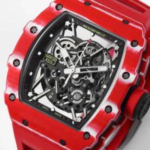 Richard Mille RM35-02 Rafael Nadal Red Carbon – VIP Version - Görsel 8