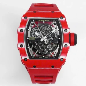Alternative view of Richard Mille RM35-02 Rafael Nadal Red Carbon – VIP Version