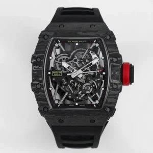 Richard Mille RM35-02 Rafael Nadal NTPT Carbon Full Black 44mm – VIP Version - Görsel 4