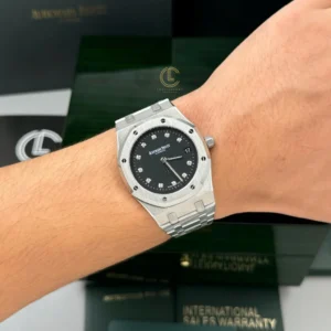 Audemars Piguet Royal Oak Jumbo Extra-Thin 15206PT.OO.1240PT.01 39mm Black Dial – VIP Version - Görsel 5