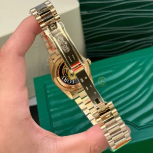 Rolex Day Date 128238-0132 champagne Dial Yellow Gold – VIP Version - Görsel 8