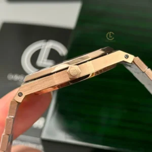 Audemars Piguet Royal Oak “Jumbo” Extra-Thin 15207OR.OO.1240OR.01 39mm Black Dial Rose Gold – VIP Version - Görsel 6