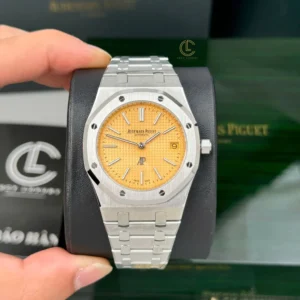 Audemars Piguet Royal Oak Jumbo Extra-Thin 15202BC.OO.1240BC.01 39mm Yellow Dial – VIP Version - Görsel 4