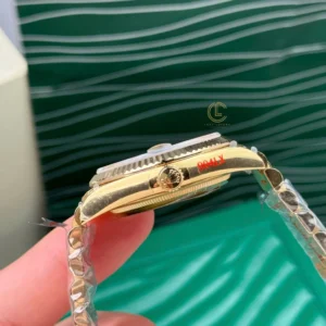 Rolex Day Date 128238-0132 champagne Dial Yellow Gold – VIP Version - Görsel 6
