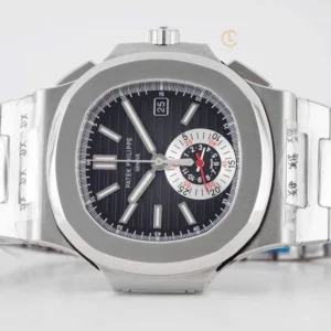 Patek Philippe Nautilus Chronograph 5980/1A-014 40.5mm Black-Blue Dial – VIP Version - Görsel 4