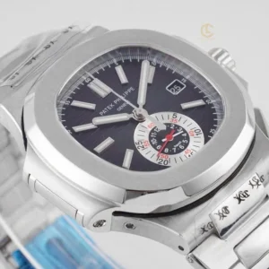Patek Philippe Nautilus Chronograph 5980/1A-014 40.5mm Black-Blue Dial – VIP Version - Görsel 5