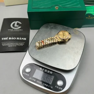 Rolex Day Date 128238-0132 champagne Dial Yellow Gold – VIP Version - Görsel 9