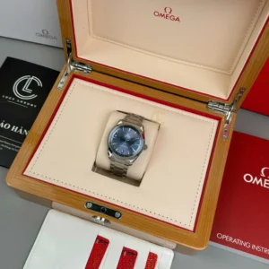 Omega Seamaster Aqua-Terra 220.10.41.21.03.001 41mm Blue Dial Steel – VIP Version - Görsel 9