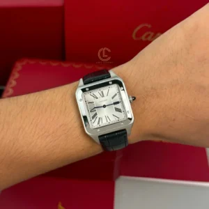 Cartier Santos-Dumont 43.5mm WSSA0022 43.5mm x 31.4mm Steel – VIP Version - Görsel 6