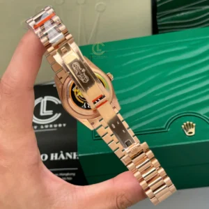 Rolex Day Date 36mm 128235 Chocolate Dial Rose Gold – VIP Version - Görsel 7