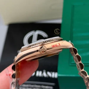 Rolex Day Date 36mm 128235 Chocolate Dial Rose Gold – VIP Version - Görsel 6