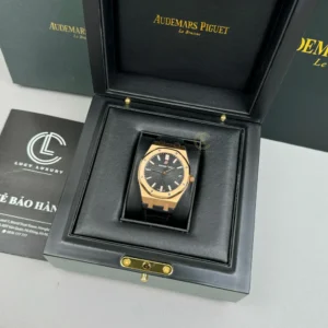 Audemars Piguet Royal Oak 15500OR Rose Gold 41mm Black Dial – VIP Version - Görsel 7