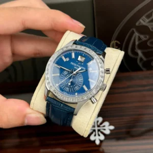 Patek Philippe Complications 5961P-001 40mm Blue Dial Steel – VIP VERSION - Görsel 4