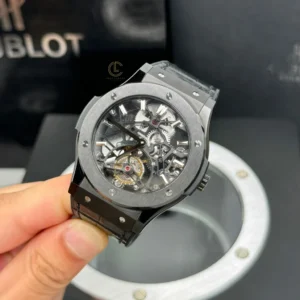 Hublot Classic Fusion Skeleton Tourbilon 505.CM.0140.LR 45mm Ceramic – VIP Version - Görsel 3