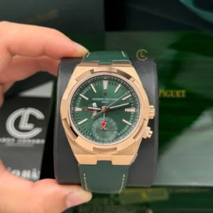Vacheron Constantin Overseas Dual Time 7900V 41mm Green Dial Rose Gold – VIP Version - Görsel 4