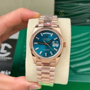 Rolex Everose Gold Day Date 36mm 128235-0085 Rose Gold – VIP Version - Görsel 3