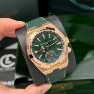 Vacheron Constantin Overseas Dual Time 7900V 41mm Green Dial Rose Gold – VIP Version - Görsel 5