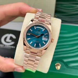 Rolex Everose Gold Day Date 36mm 128235-0085 Rose Gold – VIP Version - Görsel 4