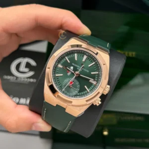 Vacheron Constantin Overseas Dual Time 7900V 41mm Green Dial Rose Gold – VIP Version - Görsel 3