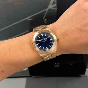 Vacheron Constantin Overseas Rose Gold 4500V/110R-B705 41mm Blue Dial – VIP Version - Görsel 10