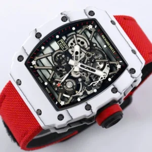 Alternative view of Richard Mille RM35-01 Rafa Cacbon NTPT Red Strap 42mm – VIP Version
