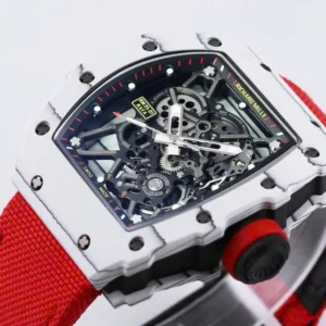 Richard Mille RM35-01 Rafa Cacbon NTPT Red Strap 42mm – VIP Version - Görsel 3