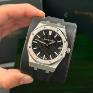 Audemars Piguet Royal Oak 15500ST.OO.1220ST.03 41mm Black Rubber Strap – VIP Version - Görsel 5