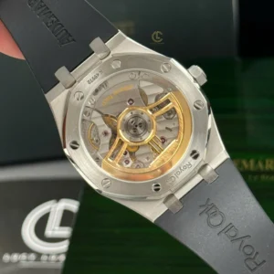 Audemars Piguet Royal Oak 15500ST.OO.1220ST.03 41mm Black Rubber Strap – VIP Version - Görsel 9