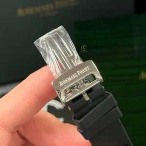 Audemars Piguet Royal Oak 15500ST.OO.1220ST.03 41mm Black Rubber Strap – VIP Version - Görsel 10