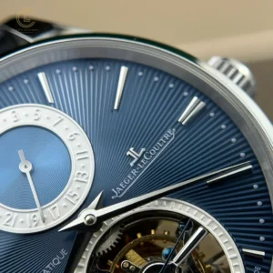 Jaeger Lecoultre Master UltraThin Tourbilon 40mm Blue Dial Steel – VIP Version - Görsel 8