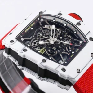 Richard Mille RM35-01 Rafa Cacbon NTPT Red Strap 42mm – VIP Version - Görsel 7
