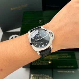 Panerai Luminor Quaranta BiTempo PAM01365 40mm Black Dial Steel – VIP Version - Görsel 6