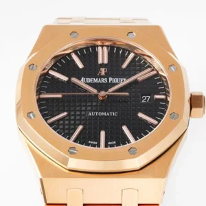 Audemars Piguet Royal Oak Selfwinding 15400OR 41mm Black Dial Rose Gold – VIP Version - Görsel 5