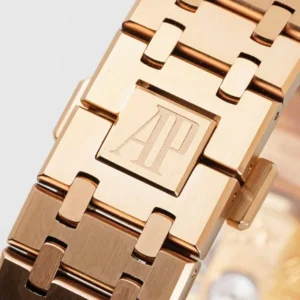 Audemars Piguet Royal Oak Selfwinding 15400OR 41mm Black Dial Rose Gold – VIP Version - Görsel 10