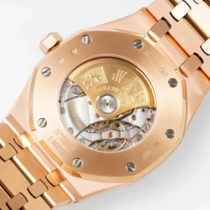 Audemars Piguet Royal Oak Selfwinding 15400OR 41mm Black Dial Rose Gold – VIP Version - Görsel 9