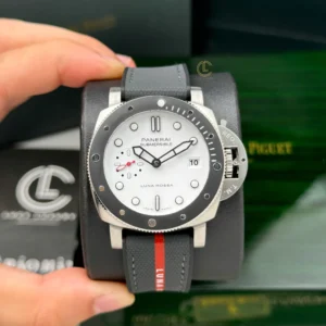 Panerai Luminor Quaranta BiTempo PAM01367 40mm White Dial Steel – VIP Version - Görsel 5