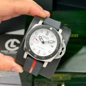 Panerai Luminor Quaranta BiTempo PAM01367 40mm White Dial Steel – VIP Version - Görsel 4