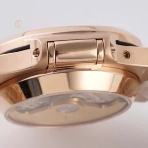 Patek Philippe Nautilus Chronograph 5980/1R-001 40mm Black-Gray Dial Rose Gold – VIP Version - Görsel 8