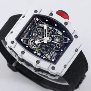 Richard Mille RM35-01 Rafa Cacbon NTPT Black Strap 42mm – VIP Version - Görsel 4