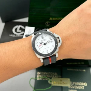Panerai Luminor Quaranta BiTempo PAM01367 40mm White Dial Steel – VIP Version - Görsel 6