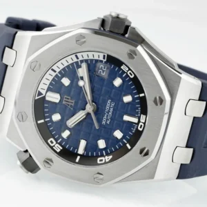 Audemars Piguet Royal Oak Offshore Diver 15720ST 42mm Blue Dial – VIP Version - Görsel 5