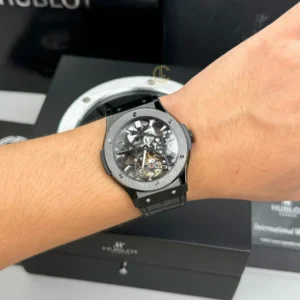 Hublot Classic Fusion Skeleton Tourbilon 505.CM.0140.LR 45mm Ceramic – VIP Version - Görsel 4