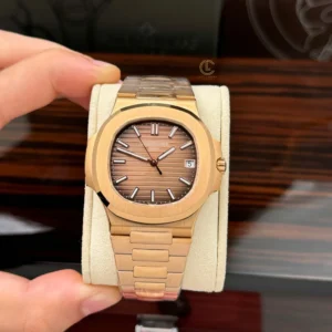 Patek Philippe Nautilus 5711/1R-001 40mm Chocolate Dial Rose Gold V3 Update 2026 – VIP Version - Görsel 3