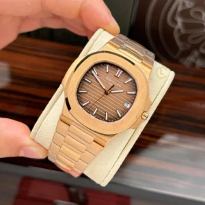 Patek Philippe Nautilus 5711/1R-001 40mm Chocolate Dial Rose Gold V3 Update 2026 – VIP Version - Görsel 4