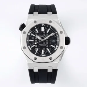 Alternative view of Audemars Piguet Royal Oak Offshore 15710ST 42mm Black Dial – VIP Version